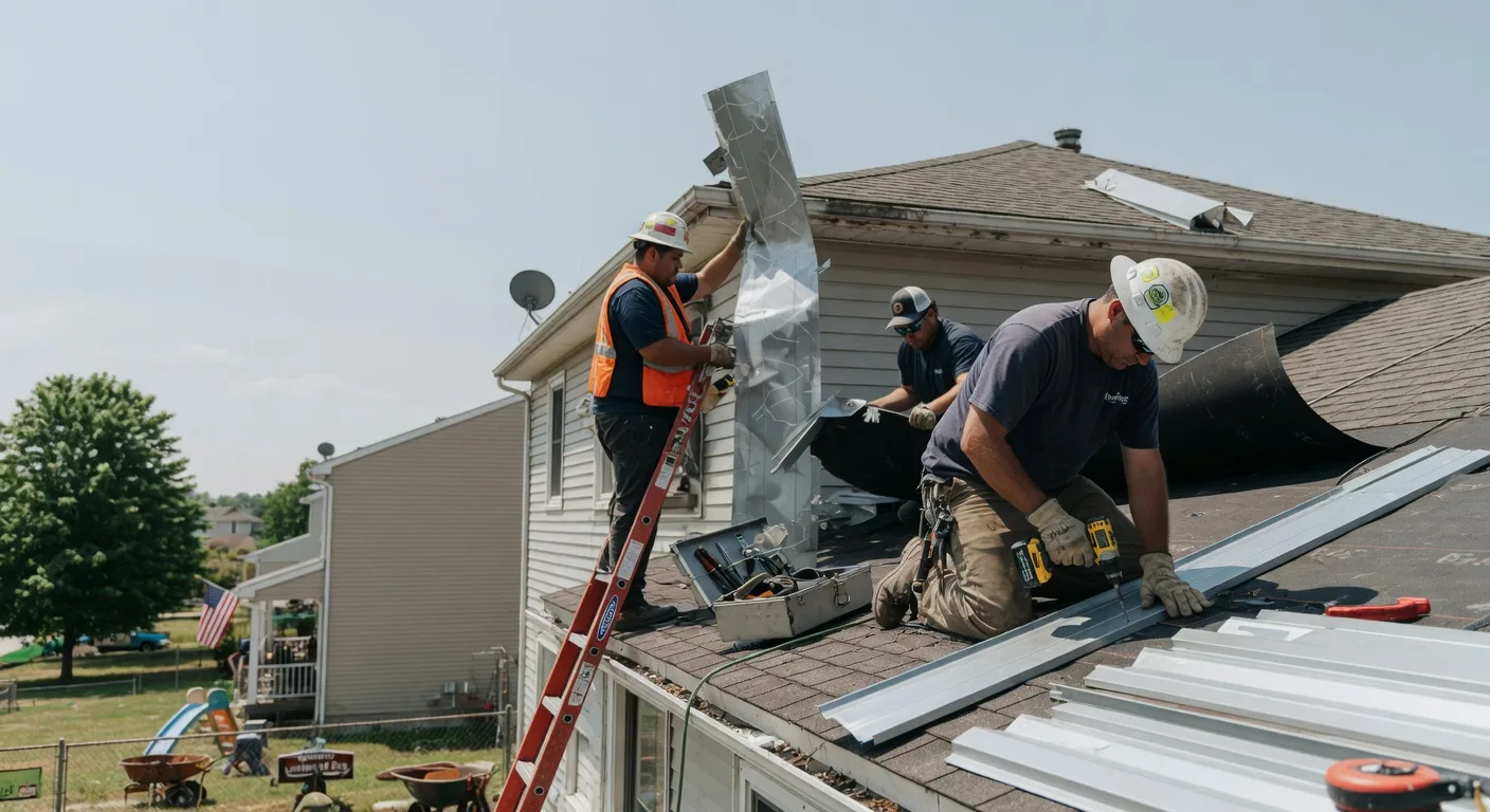 Metal Roof Repair in Clarksville, IA